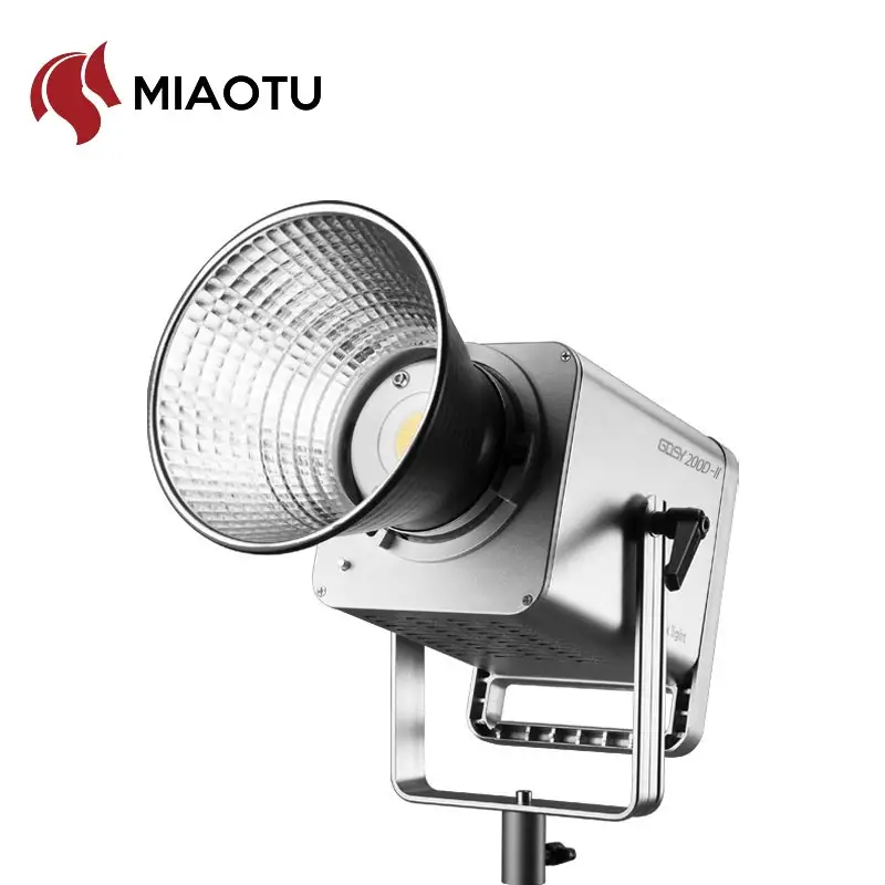 Miaotu GDSY 200W 350W en acier inoxydable Photo Studio éclairage pour jeu caméra vidéo en direct lampe d'enregistrement photographie Studio lumière