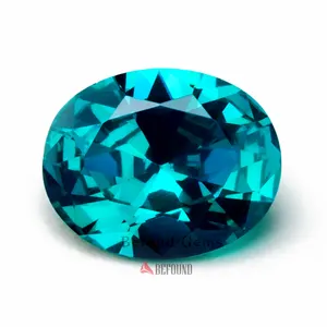 6x8 мм Paraiba Турмалин синий иттрий алюминий гранат камень овальной формы YAG камень для ювелирных изделий