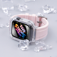 BEEFLYPOWER Meistverkauftes Gummi-Soft-Sublimations-Uhrenarmband Modifikations-Set für Apple Watch S11 10 40mm 46mm