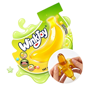 Gomitas de Plátano Gigantes Premium Pelables 135g U.S. Fabricante de Dulces de Frutas con Certificación Halal, Exportación y Suministro al por Mayor - Product Image 2