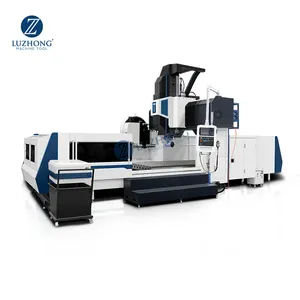 LUZHONG Large Gantry CNC Machining Centre GMC3220 GMC3720 New with Competitive Price Single Spindle Fanuc Siemens Control System