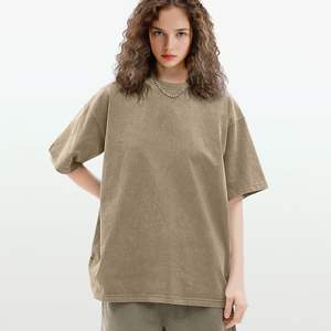 <span class=keywords><strong>เสื้อ</strong></span><span class=keywords><strong>ยืด</strong></span>คอกลมทรงหลวมสไตล์วินเทจ ผ้าคอตตอน น้ำหนัก 305 กรัม สำหรับวัยรุ่นชาย ฤดูใบไม้ผลิและฤดูร้อน ปี 2026 - Product Image 3