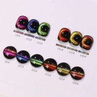 DANNYCOLL Feux d'artifice Cats Eye Nail Gel Vernis Haute Pigment Clignotant Cat Eye Gel Polish