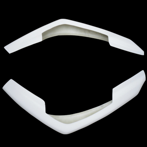 Pour 2003-2005 Lancer <span class=keywords><strong>Evolution</strong></span> 8 EVO 8 JP Style lèvre de pare-chocs avant (2 pièces/ensemble) fibre de verre - Product Image 4