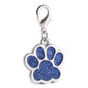 Cadeau de Noël chaud <span class=keywords><strong>chien</strong></span> ID métal Pet en alliage de Zinc carte d'identité personnalisé paillettes empreinte gravure <span class=keywords><strong>chien</strong></span> ID pendentif - Product Image 5