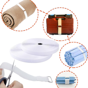 Nastro Adesivo con Ganci e Anelli di Alta Qualità, Chiusura a Strappo in Plastica, Ganci e Anelli su una Stessa Facciata - Product Image 3