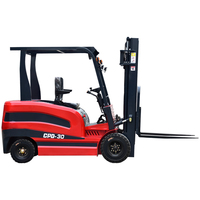 Penjualan Langsung Pabrik Forklift Listrik Multifungsi Berkualitas Tinggi Baru dengan Baterai Asam Timbal dan Ban Padat Model FS-30 untuk Gudang