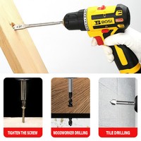 Perceuse sans fil multifonction portable 20v, ensemble d'outils électriques, double vitesse, espaces restreints, poids léger, perceuse à main, perceuse sans fil Li-ion