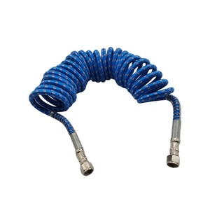 Pièces de système de freinage de camion de haute qualité, tuyau de frein en PU tressé rouge et bleu pour semi-remorque - Product Image 5