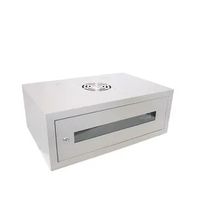 Wall mount locking network cabinet 6U Data rack cabinet Network server cabinet with cooling