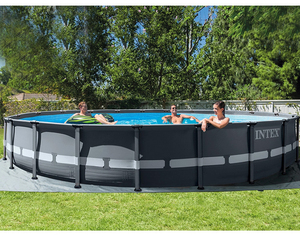 <span class=keywords><strong>Intex</strong></span> 26334 Ultra Adult Khung Kim Loại Hồ Bơi Thiết Lập Với Cát Lọc Bơm Cung Cấp Trên Mặt Đất Hồ Bơi - Product Image 2