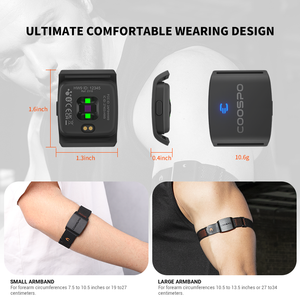Moniteur de fréquence cardiaque HW9 avec zones de fréquence cardiaque et calories, étanche IP67, batterie 35H, BLE 5.0 ANT+ compatible avec Wahoo/ - Product Image 2
