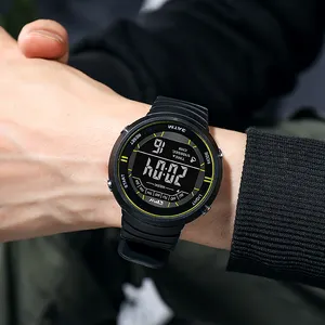 Nuovo braccialetto nero alla moda cassa in plastica ABS orologio da polso digitale uomo donna hot reloj deportivo hombre