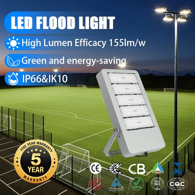 XINDECO IP66 Waterproof LED Flood Light 20W-240W SMD5050 | LED Street Light with Photocell for Road