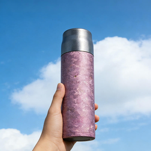 Nuovo Prodotto <span class=keywords><strong>2026</strong></span>: Tazza Termica Personalizzata da 500ml in Acciaio Inossidabile e Titanio, Bicchiere Termico a Doppio Strato in Titanio Puro per Ufficio - Product Image 4