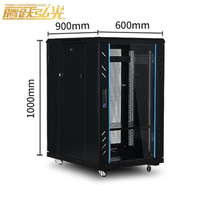 Armoire serveur modulaire de haute qualité 18U avec système de refroidissement pour centre de données intelligent
