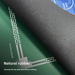 Tapete de Póker Doumian de Goma, Grande, Grueso, Antideslizante, Resistente a las Manchas, Aislante de Sonido, 800*800*4, Exclusivo para Mahjong - Product Image 3