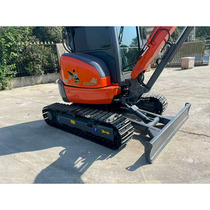 Mini-pelleuse agricole sur chenilles hydraulique, nouveau modèle, pour U35, avec moteur et pompe, à vendre à prix abordable - Product Image 3