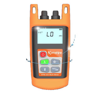 เครื่องมือทดสอบไฟเบอร์ออปติกแบบมือถือ KPM25V Mini FTTH เครื่องวัดพลังงานแสงไฟเบอร์ออปติก OPM พร้อมวัดความยาวคลื่นและ VFL LCD - Product Image 1