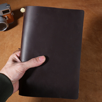 Carnet de notes en cuir pleine fleur pour le dropshipping, journal, cahier personnalisé, couverture de livre en cuir, carnet vintage