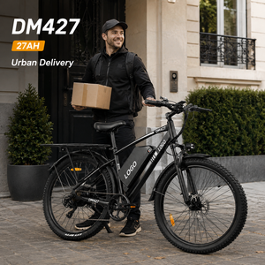 Bicicleta Eléctrica de Alta Velocidad con Motor, 27.5 Pulgadas, 108 km de Autonomía, Bicicleta Eléctrica de Carga para Aplicaciones de Mensajería, Precio al por Mayor - Product Image 1