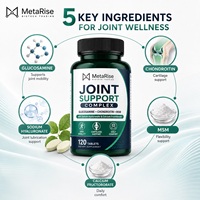 Comprimés de Soin Articulaire Halal Certifiés 500mg Glucosamine Chondroïtine MSM pour Adultes Ausreson OEM Marque Privée Vrac Alimentaire
