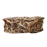 Sac de rangement pour leurres de canard camouflage avec poignée de transport, design en polyester avec fermeture éclair pour abri de chasse