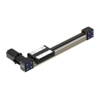 Actionneur linéaire KNK K50N à charge maximale de 25 kg, rails linéaires, haute précision ±0,05 mm, module de mouvement linéaire entraîné par courroie, guide coulissant, robot