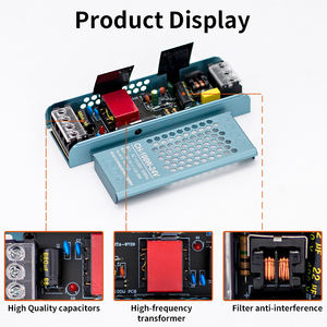 Fuente de Alimentación LED de CA <span class=keywords><strong>a</strong></span> CC, 12V 24V 60W 100W 150W 200W, <span class=keywords><strong>Convertidor</strong></span> para Tiras de Luces LED de Interior y Gabinetes - Product Image 4