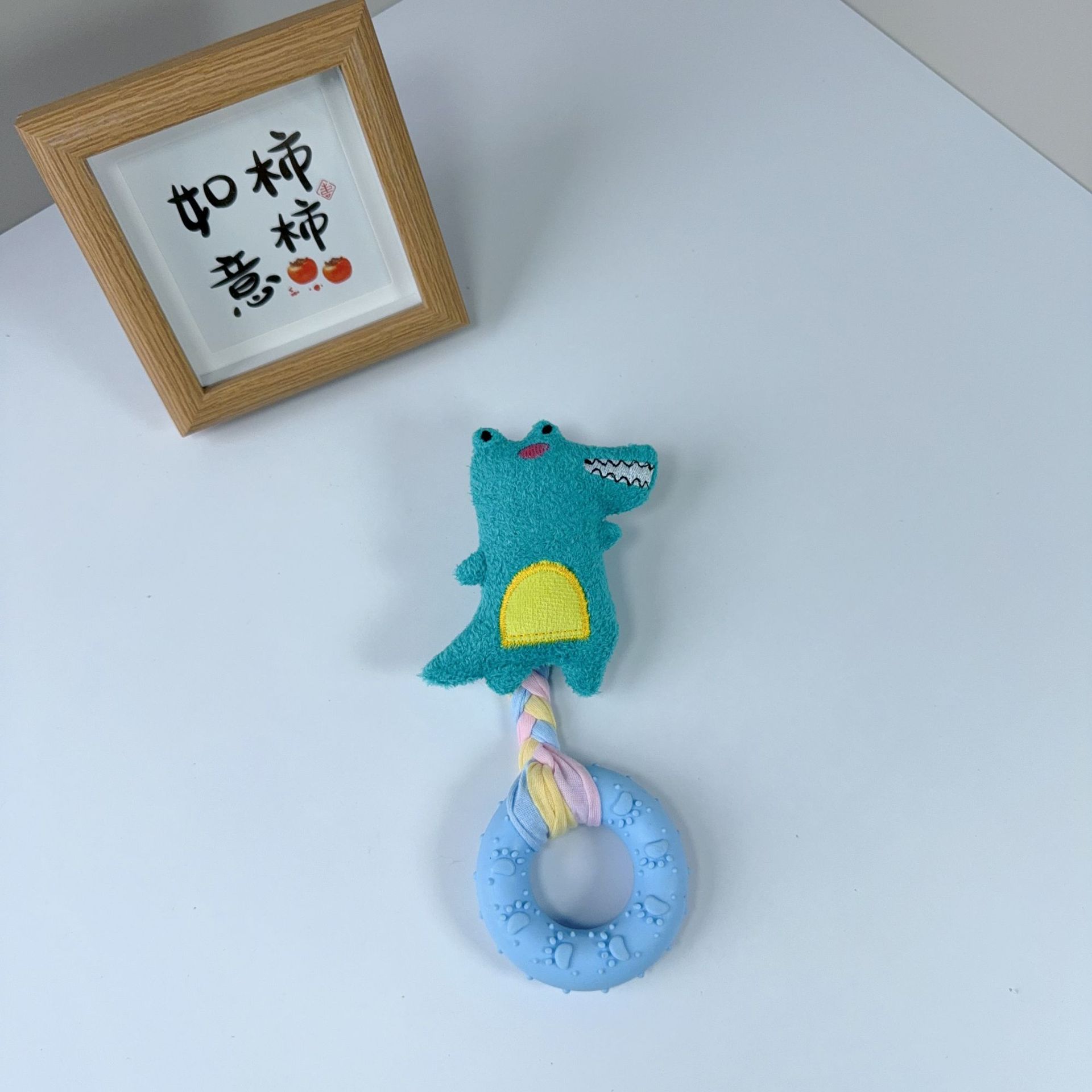 Anneau de dentition en tissu petit crocodile-209cm-62g