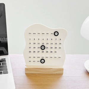 Nouveau Calendrier Créatif Simple et Tendance pour Décoration de Salon, Chambre ou <span class=keywords><strong>Chevet</strong></span> – Ornement de Bureau Moderne - Product Image 3