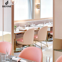 Ensembles complets de mobilier hôtelier haut de gamme : Meubles de restaurant modernes en marbre et ensembles de salle à manger sur mesure pour hôtels