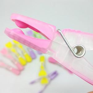 Pinces à linge en plastique colorées de qualité supérieure, pinces à linge en plastique colorées de grande taille pour la lessive - Product Image 5