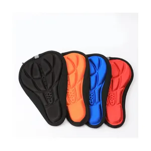 Thickened Silicone 3D cushion cover/Mountain bike saddle cover Memory Foam Gel Padded Saddle Gel Seat Cushion