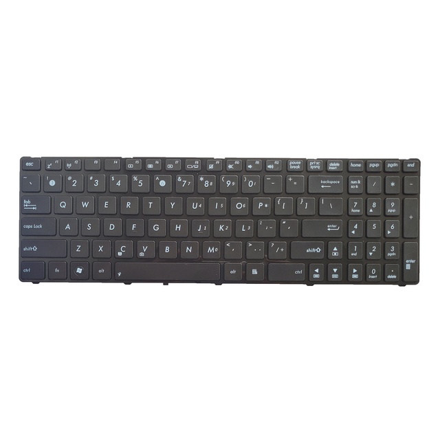 US Laptop Keyboard for ASUS K50 K50IN K61 K50A K50AB K50IJ K50ID P50 P50IJ MP-07G76E0-5283 0KN0-EL1SP021 04GNV91KSP00-213