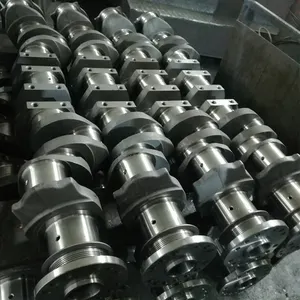 Crankshaft For Komatsu Engine Parts Manufacturer High Quality S6D105 S6D107 S6D108 S6D110 Iron Billet Crankshaft