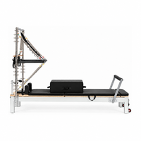 Reformer de Pilates en aluminium professionnel avec tour réglable pour l'entraînement en studio