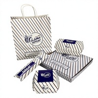 Boîte d'emballage pour rouleaux de poulet shawarma à emporter, emballage en carton kraft, emballage pour déjeuner à emporter, boîte en papier pour aliments à emporter