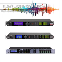 Paulkitson PA2 3.6/4.8SP Procesador Digital de Altavoces DSP Gestión Conectividad USB/XLR Control por App y Perillas Rotatorias Material de Metal