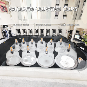 JIHE-TCM Ventosas de Succión de Plástico de Presión Negativa Engrosadas a Prueba de Explosiones para Hijama, Clase I, Uso Corporal, Antirreumáticas - Product Image 2