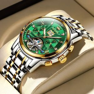   Relojes clásicos para hombre 9910 Tourbillon multifunción, reloj automático completo para hombre, relojes de pulsera masculinos de alta gama - Product Image 1