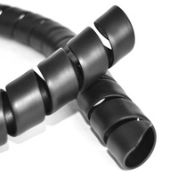 Protector de Manguera Flexible con Protección UV JDD, Envoltura Espiral de HDPE de Alta Densidad, Fabricante