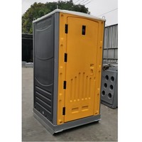 Toilettes mobiles temporaires pour chantier, conteneur direct, avec siège, douche et salle de bain intégrées, modèle moderne GHJC CL-S1