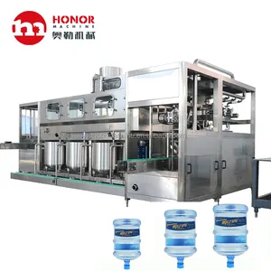High Performance Automatic 900BPH Plastic Bottle Barreled 5 Gallon Natural Mineral Water Filling Machine