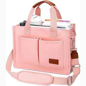 Bolsa de Mano para Biblia de Mujer con Múltiples Bolsillos, Bolsa Grande para Biblia con Bolsillo para Botella de Agua/Correa para el Hombro, Muestra Gratuita de Fábrica - Product Image 6