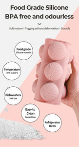 Silikolove แม่พิมพ์ซิลิโคนซิลิโคนซิลิโคนสำหรับทำมูส<span class=keywords><strong>เค้ก</strong></span><span class=keywords><strong>ช็อกโกแลต</strong></span>แบบ DIY 12ช่องแบบมีรัศมีสั่งได้จากโรงงาน LFGB - Product Image 4