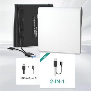 Lecteur de <span class=keywords><strong>CD</strong></span>/DVD externe USB 3.0 et USB-C, lecteur/<span class=keywords><strong>graveur</strong></span> de <span class=keywords><strong>CD</strong></span>/DVD optique portable de qualité supérieure, lecteur/<span class=keywords><strong>graveur</strong></span> de <span class=keywords><strong>CD</strong></span>/DVD +/-RW pour <span class=keywords><strong>Mac</strong></span> - Product Image 2