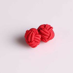 <span class=keywords><strong>Gemelli</strong></span> con nodo di seta rossa di alta qualità per uomini realizzati in fabbrica per <span class=keywords><strong>gemelli</strong></span> e fermacravatte - Product Image 2