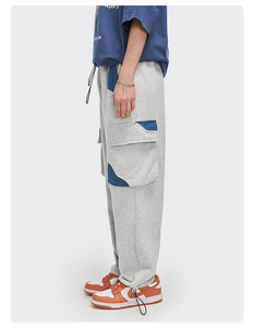 Produttore personalizzato di alta qualità personalizzato Casual comodo cotone <span class=keywords><strong>Beige</strong></span> <span class=keywords><strong>pantaloni</strong></span> larghi Multi tasca <span class=keywords><strong>pantaloni</strong></span> <span class=keywords><strong>Cargo</strong></span> - Product Image 5