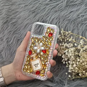 Original material girly luxury bling bling diamond mobile phone case for Samsung A53 5G 2022 S22 S23 ultra